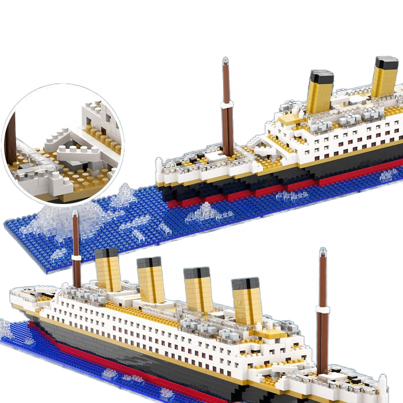 Конструктор 3D Lesko YZ 66503 набор строительных блоков 1860 деталей (784780625) - фото 5