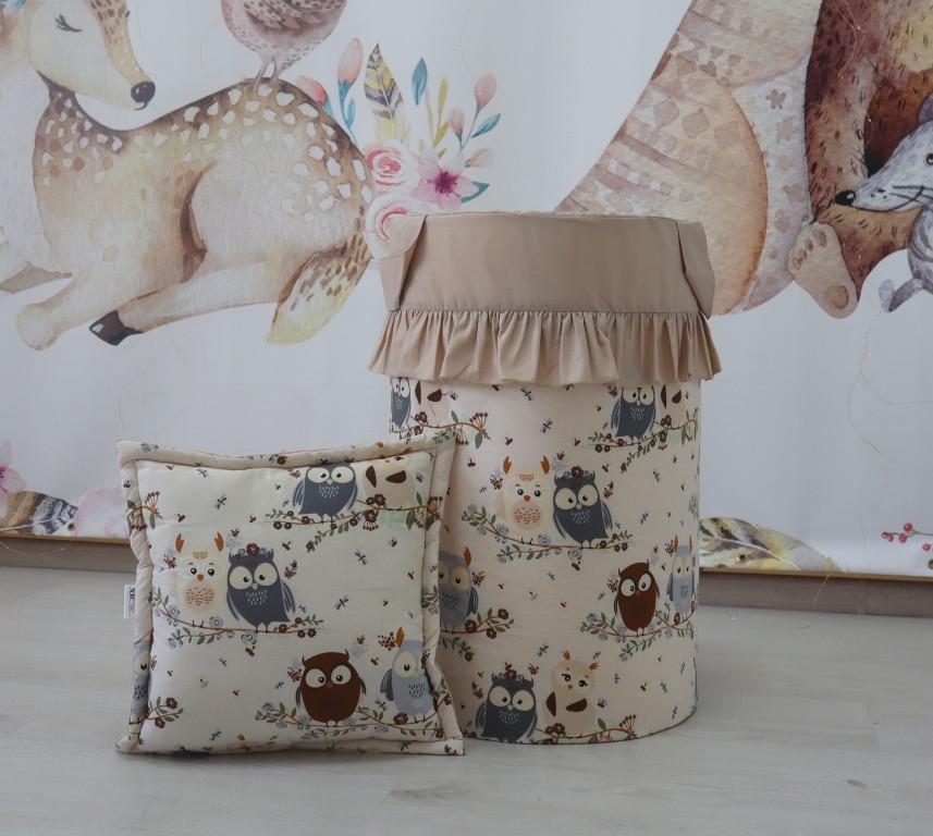 Вігвам дитячий Совуня з матарсом і подушками з кошиком для білизни - фото 8 Вігвам дитячий Совуня з матарсом і подушками з кошиком для білизни - фото 8