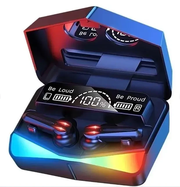 Наушники беспроводные игровые TWS с зарядным кейсом (M28) Наушники беспроводные игровые TWS с зарядным кейсом (M28)