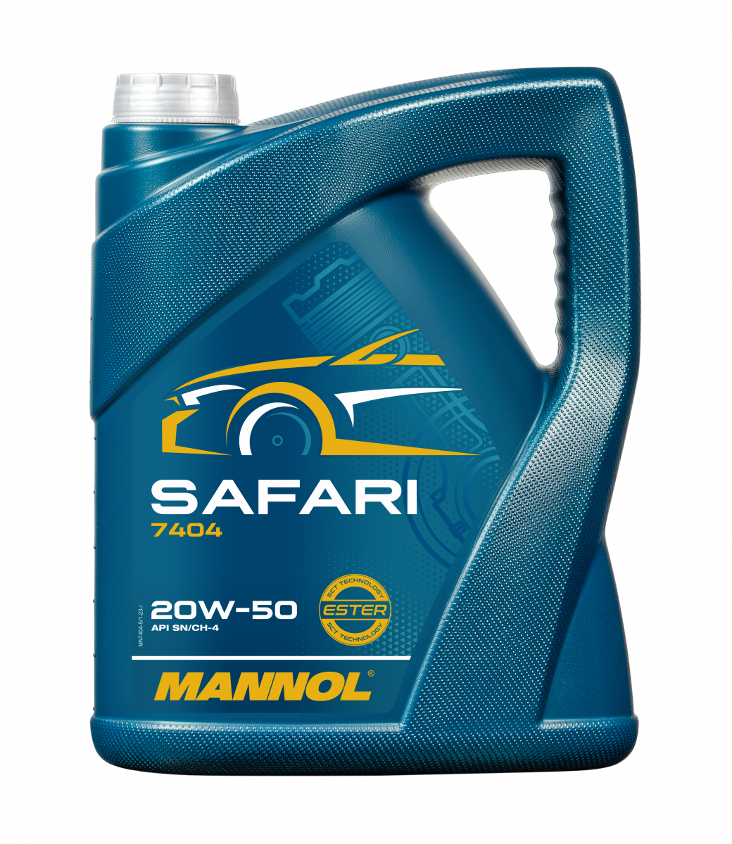 Моторное масло Mannol 7404 SAFARI 20W-50 5 л (MN7404-5)