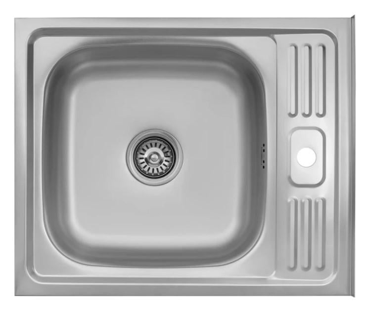 Мойка для кухни Kroner KRP Satin 6050 (0.6 мм)
