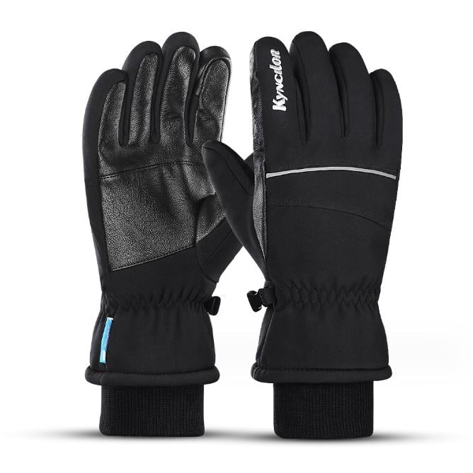 Перчатки зимние с сенсорным покрытием XL Черный (ЗП-116-3)