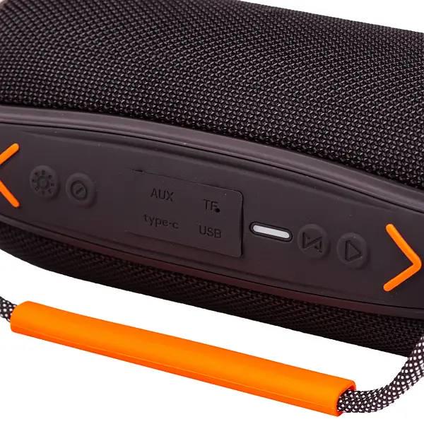 Портативна колонка BOOMSBOX 360 BT/TF/USB/AUX з підсвіткою 20 Вт Чорний (260678) - фото 3