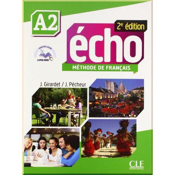 Учебник Écho 2e Édition A2 Livre de l'élève avec DVD-ROM et Livre-web