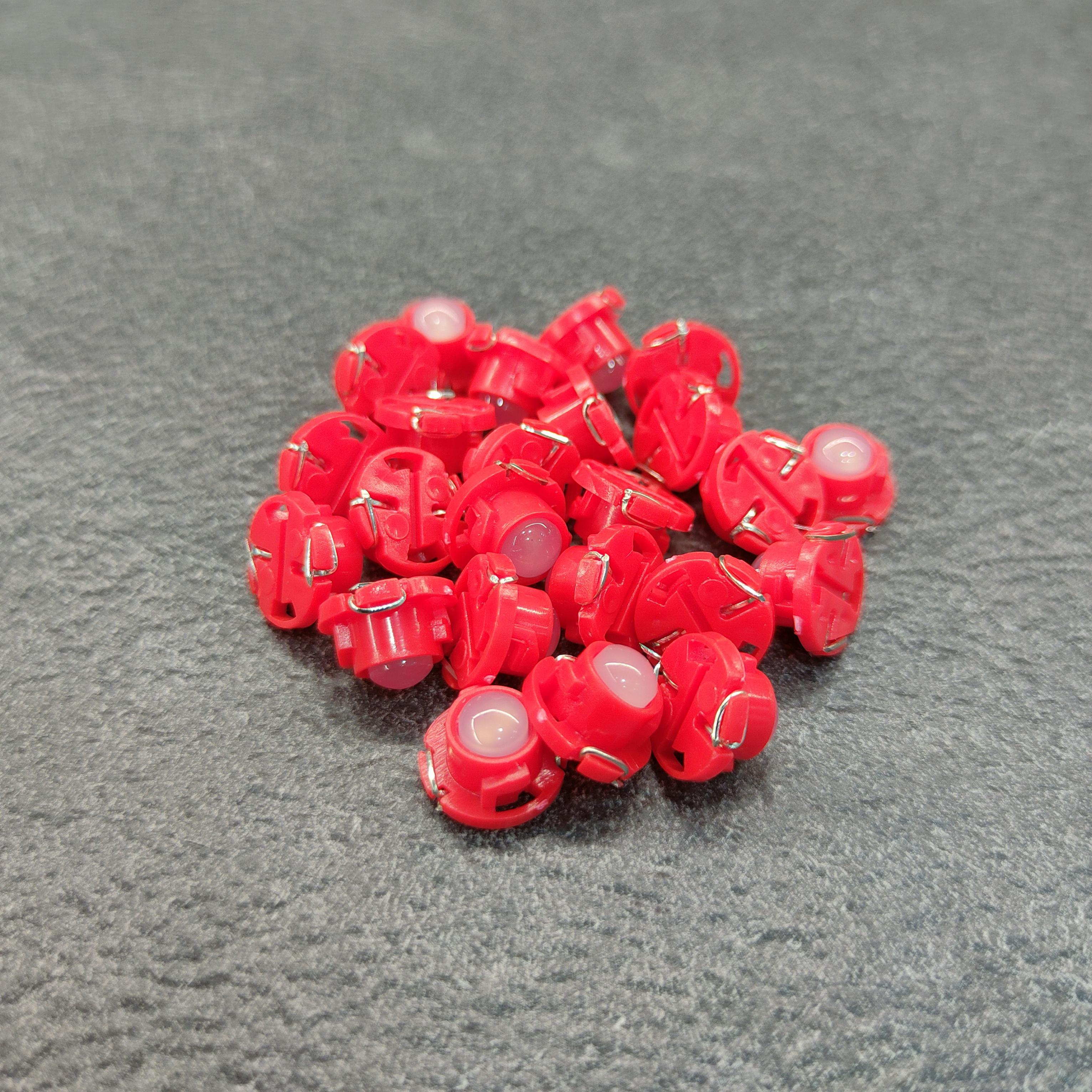 Автолампа T4,7 1SMD COB LED Красный (509STORE3) - фото 3