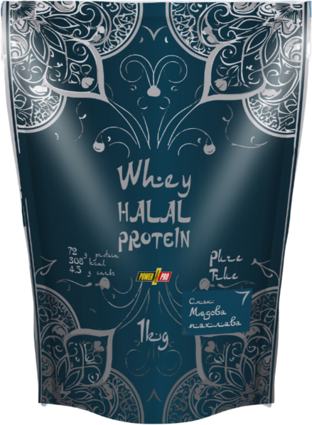 Протеин POWER PRO Whey Halal Protein 1000 g 25 servings Honey baklava