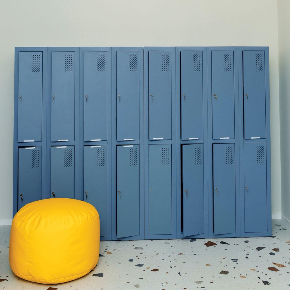 Шкаф для одежды ШОМ-300/1/2 металлический (9700082) - фото 3 Шкаф для одежды ШОМ-300/1/2 металлический (9700082) - фото 3