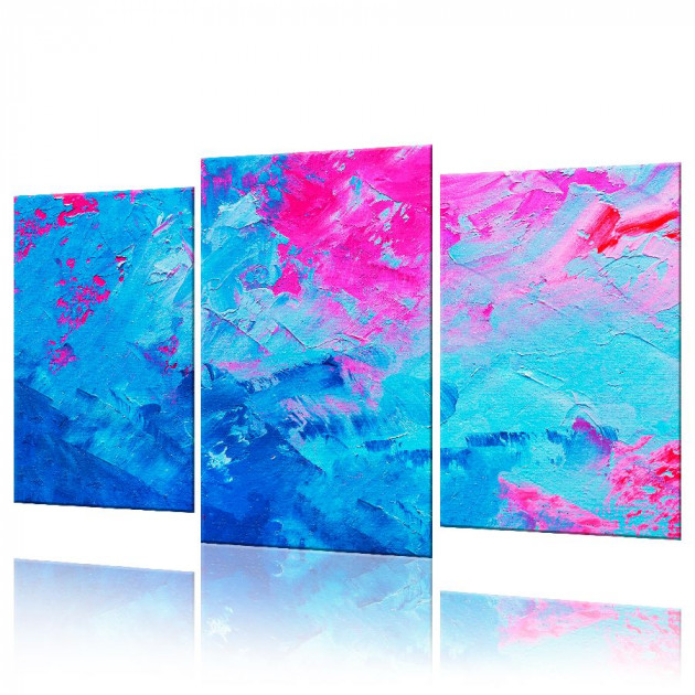 Картина модульная 3 части ArtStar Абстракция 70х105 см ADA0032_2
