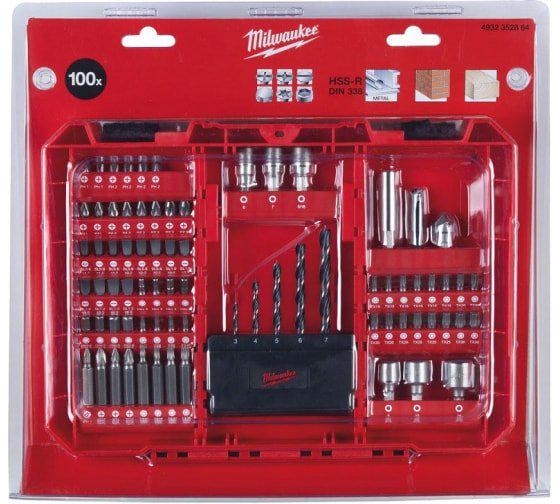 Набор инструментов Milwaukee 100 пр. HD кейс (4932464145)