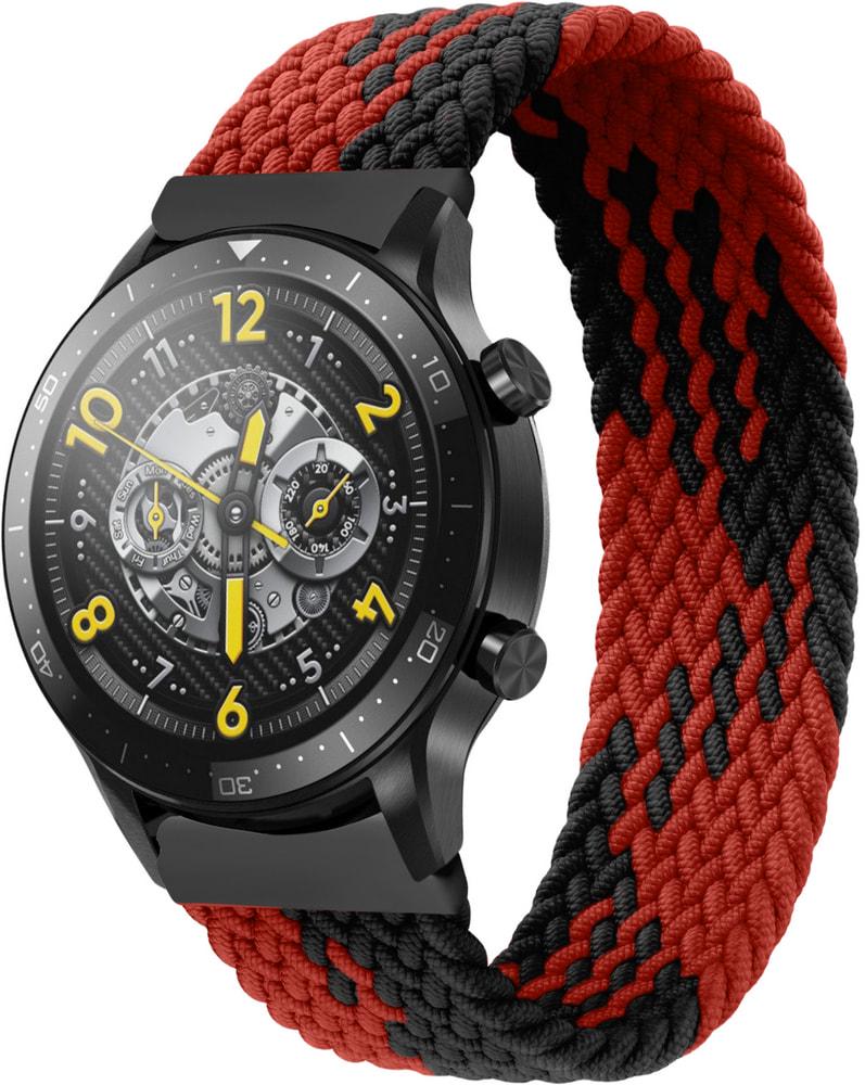 Ремешок Solo Loop Multi для Realme Watch S Pro (135 мм) Black/Red (33754-44)