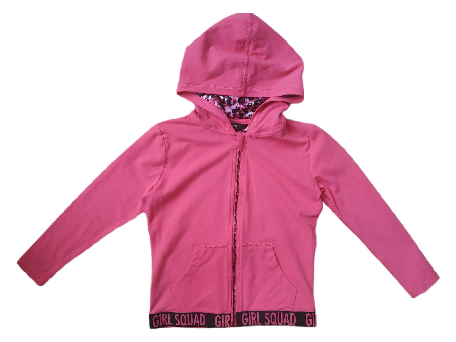 Кофта для девочки George на молнии размер 116-122 Розовый (58103349)
