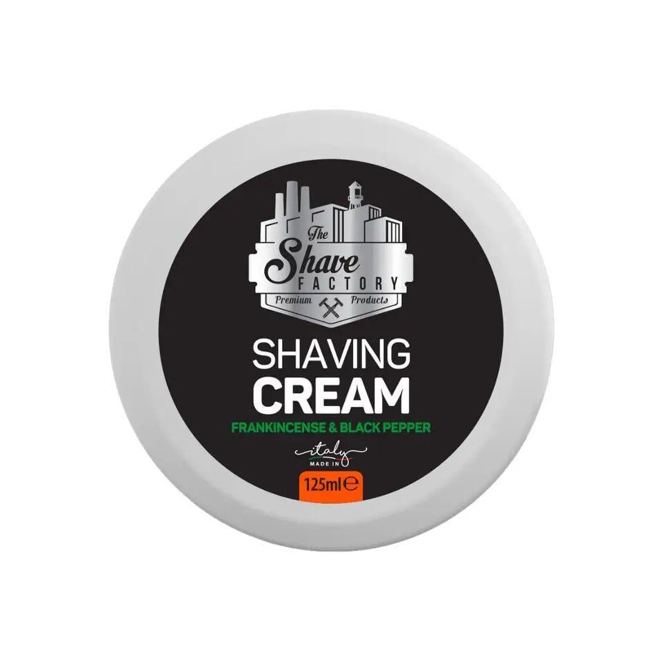 Крем для гоління The Shave Factory Frankincense & Black Pepper 125 мл (840302410967)