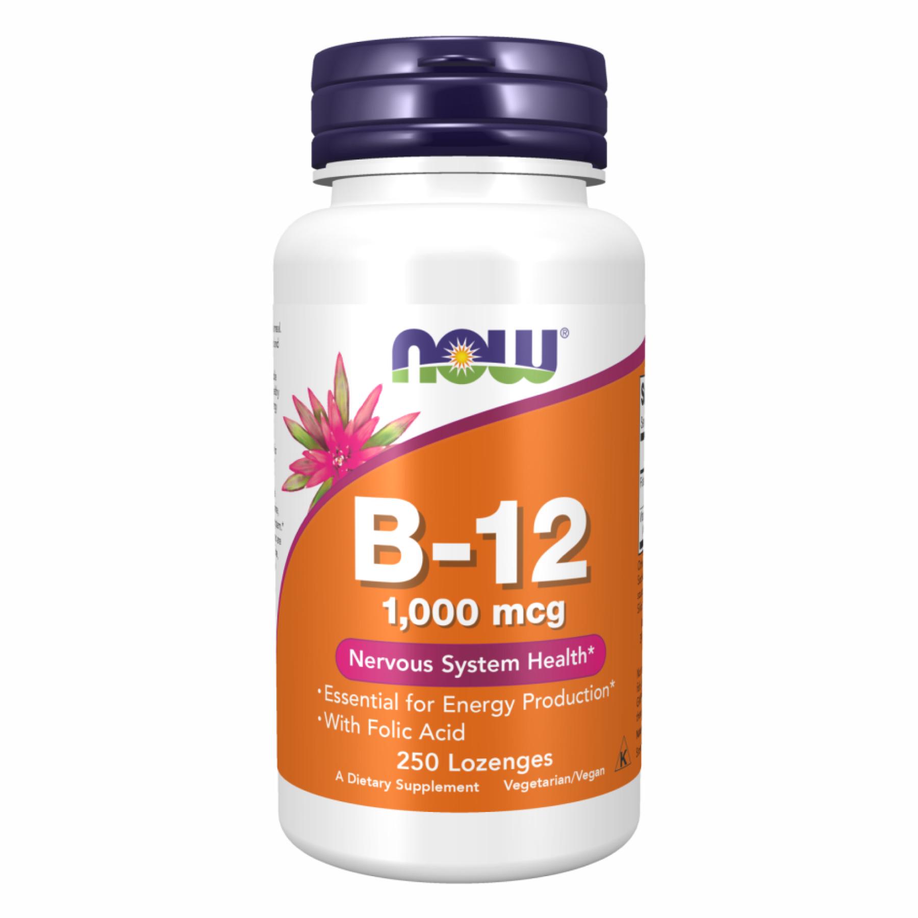 Витамин B-12 1000mcg 250 Lozenges (2022-10-1415)