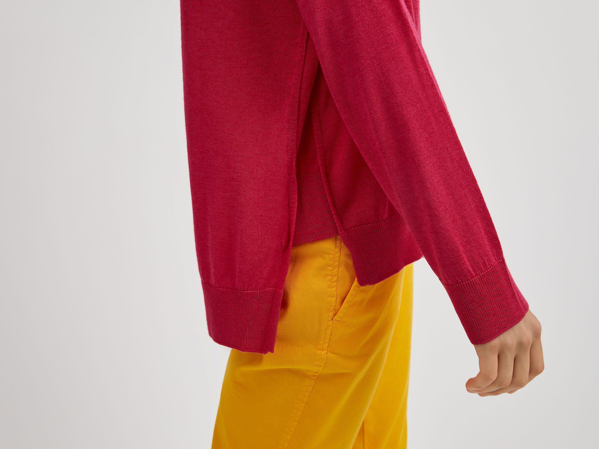 Джемпер жіночий Benetton 1011d1p04 S Рожевий - фото 3