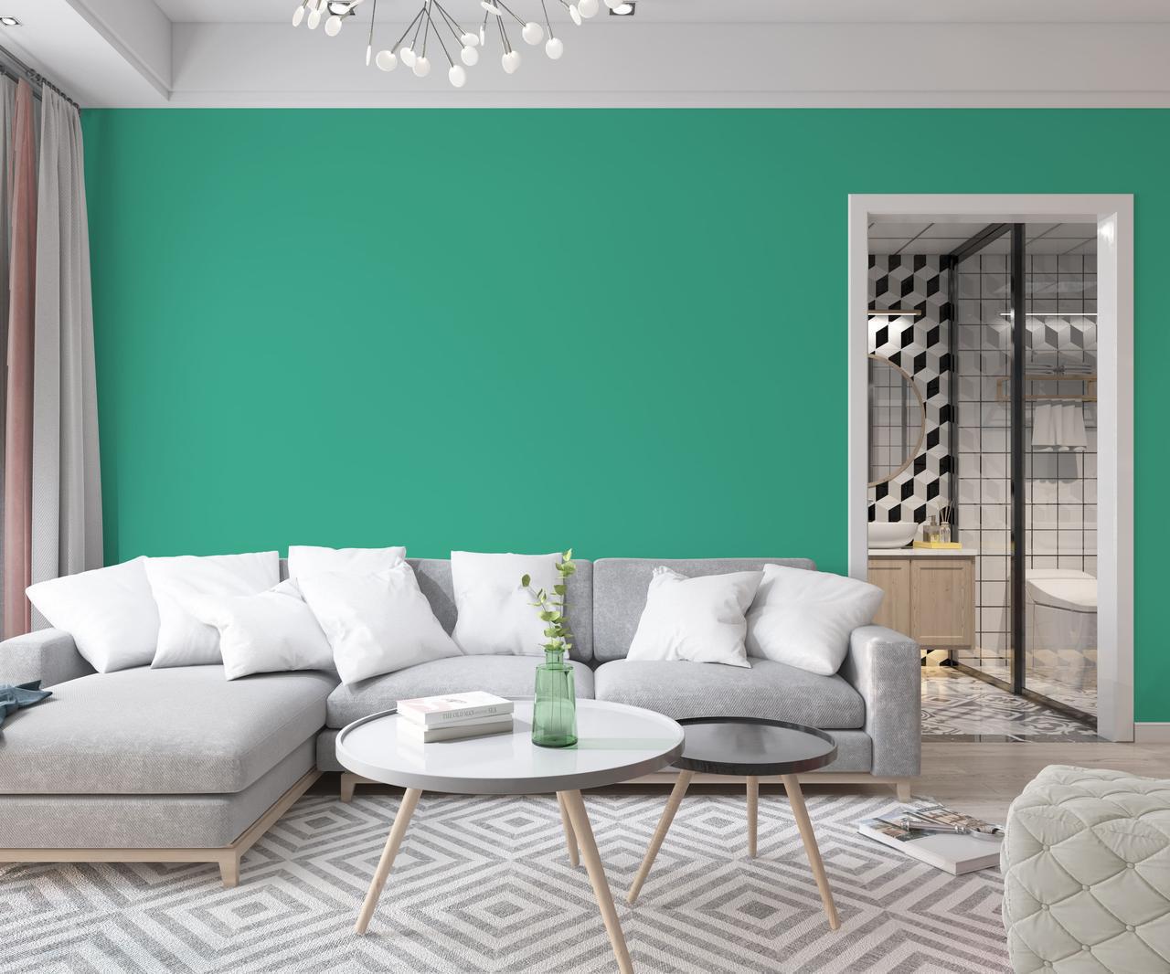 Фарба інтер'єрна латексна Skyline 3 л 3040-B80G Чірок (2487185981) - фото 3 Фарба інтер'єрна латексна Skyline 3 л 3040-B80G Чірок (2487185981) - фото 3