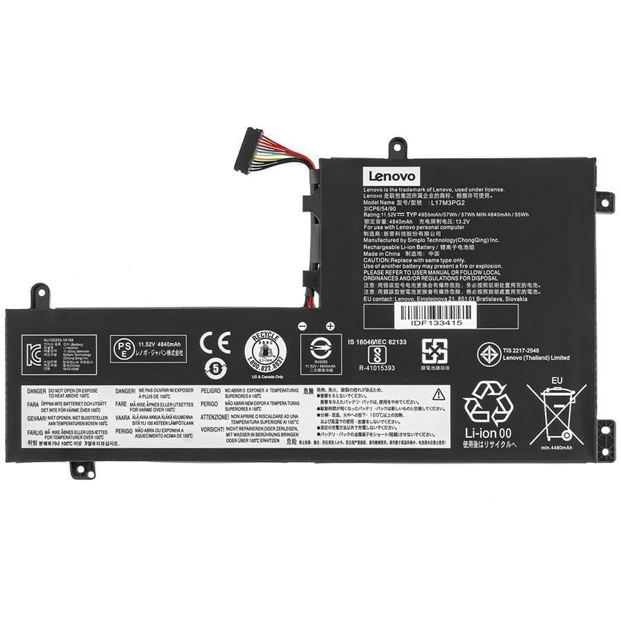 Аккумулятор для ноутбука Lenovo Legion Y540-15IRH 80 мм 4955 mAh 11,52V (147549)
