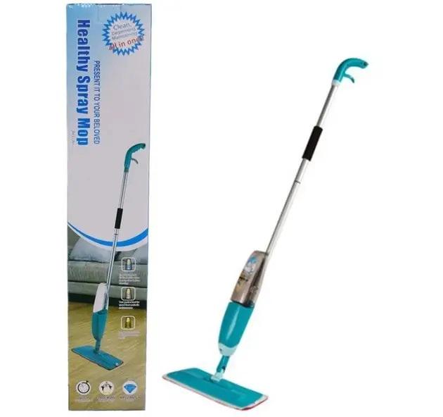 Швабра напольная Healthy Spray Mop с распылителем микрофибра (2079257669) - фото 2