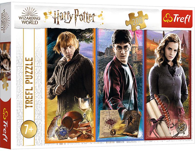 Пазлы Trefl 13277 Гарри Поттер В мире магии и заклинаний 200 эл. (18180) Пазлы Trefl 13277 Гарри Поттер В мире магии и заклинаний 200 эл. (18180)