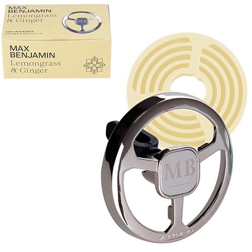 Освежитель воздуха MAХ Benjamin Holder&Refills x 4 Lemongrass&Ginger (00000060622)