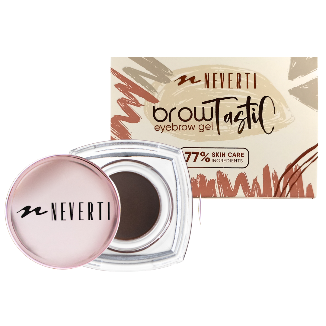 Гель для брів кольоровий Neverti NP600 3,5 г 004 Espresso shat Темно-коричневий (13352484)