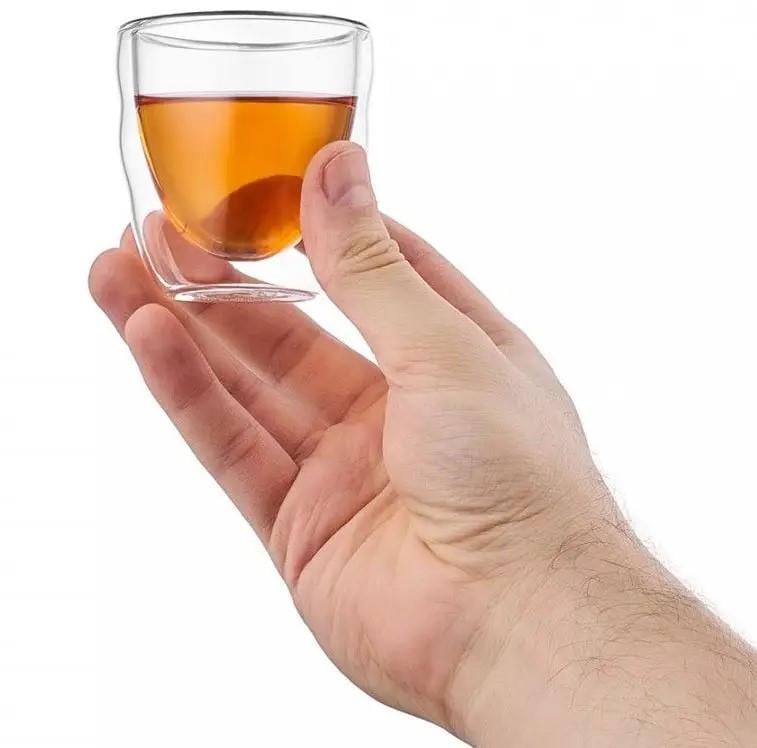 Набор бокалов с двойными стенками Bodum Pilatus 2 шт. 80 мл (11477-10) - фото 7 Набор бокалов с двойными стенками Bodum Pilatus 2 шт. 80 мл (11477-10) - фото 7