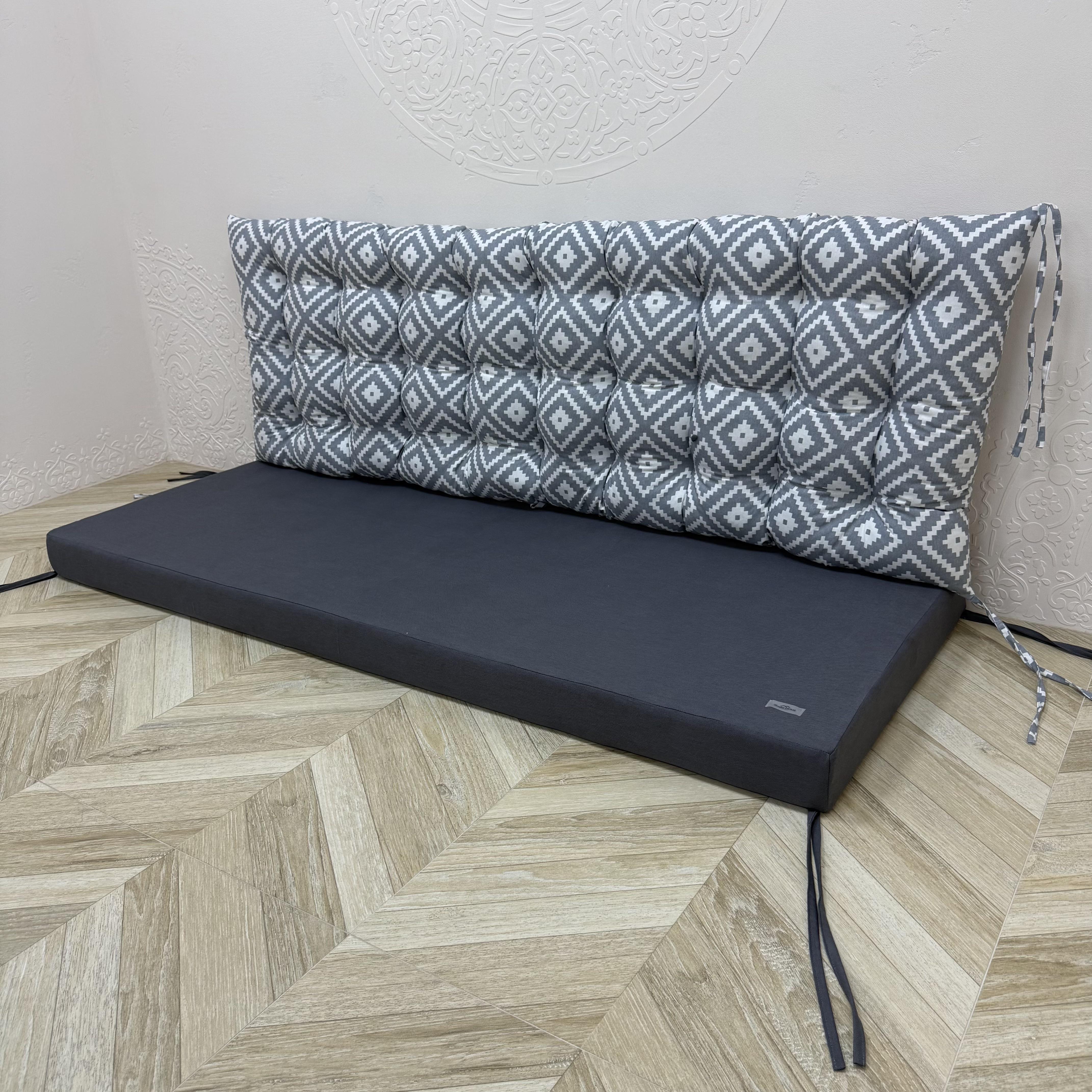 Матрас комбинированный Comfort Home Facets на поддоны/качели/каркасы/садовая мебель панама 160х60х40х10 см
