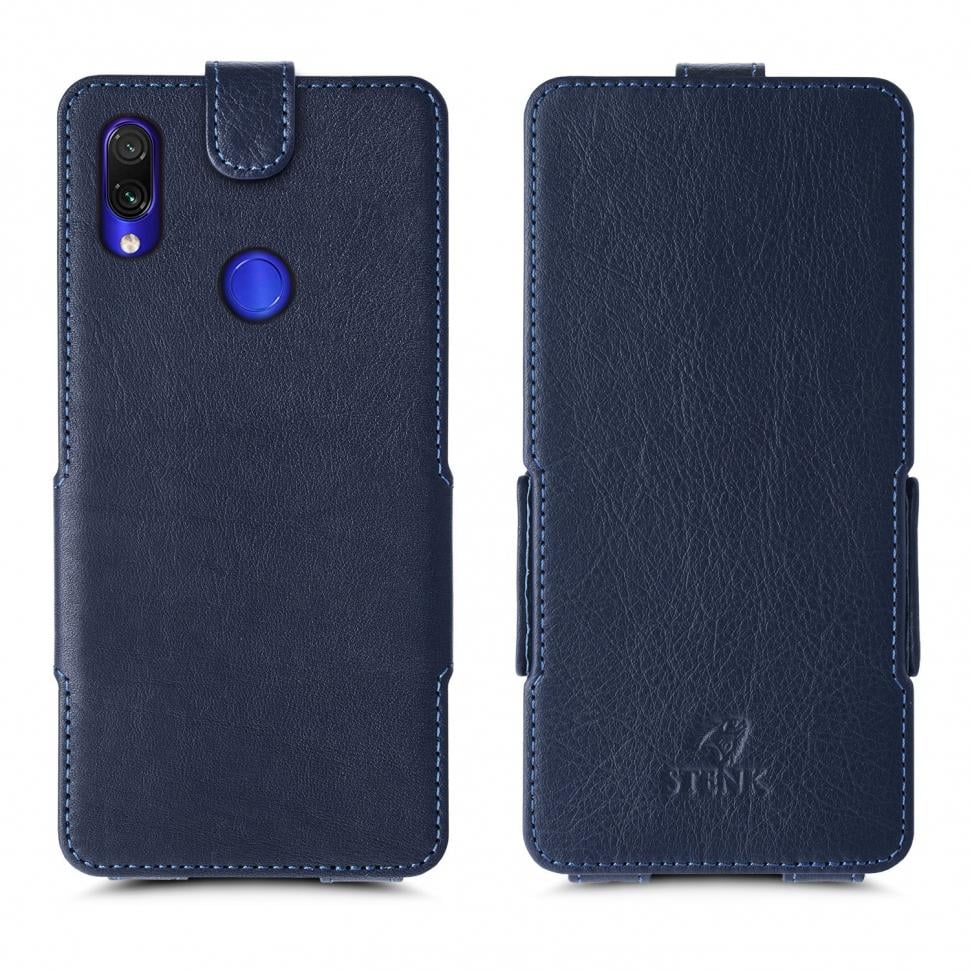 Чехол флип Stenk Prime для Xiaomi Redmi Note 7 Синий (62705)