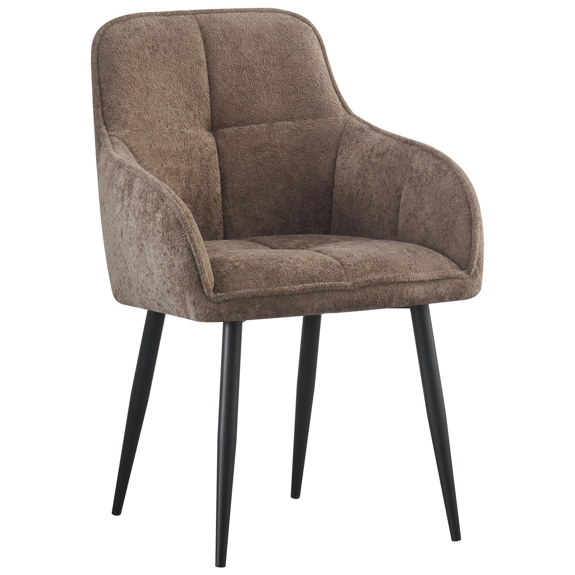 Мягкое кресло AMF Giselle ткань Черный/коричневый (555687) Мягкое кресло AMF Giselle ткань Черный/коричневый (555687)