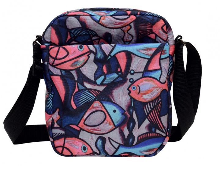Сумка через плечо мессенджер Sambag SQN Рыбы (70220055)