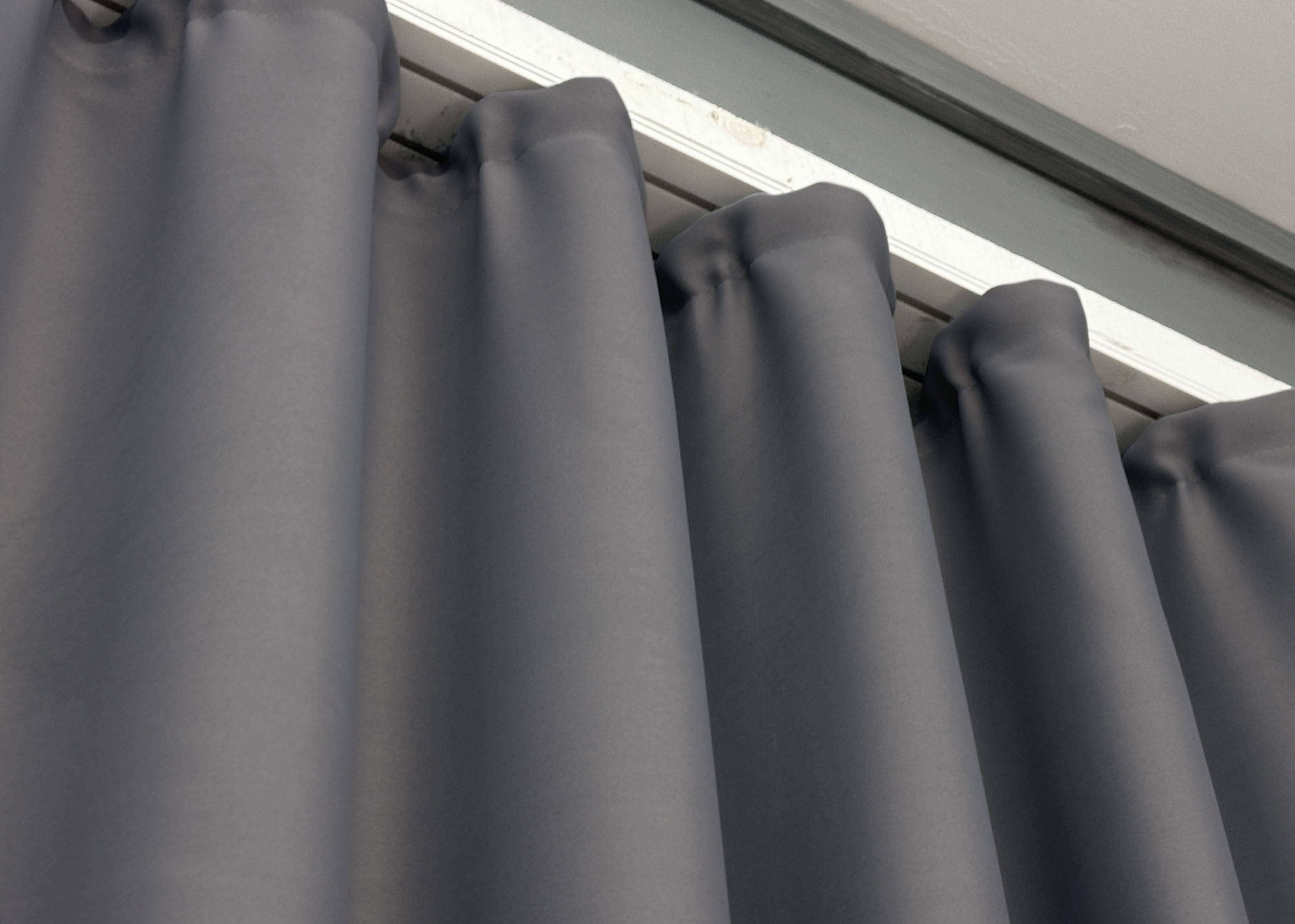 Комплект готовых штор VR-Textil Блэкаут Bagema Rvs №1244ш 150х295 см 2 шт. Серый (33-0621) - фото 9 Комплект готовых штор VR-Textil Блэкаут Bagema Rvs №1244ш 150х295 см 2 шт. Серый (33-0621) - фото 9