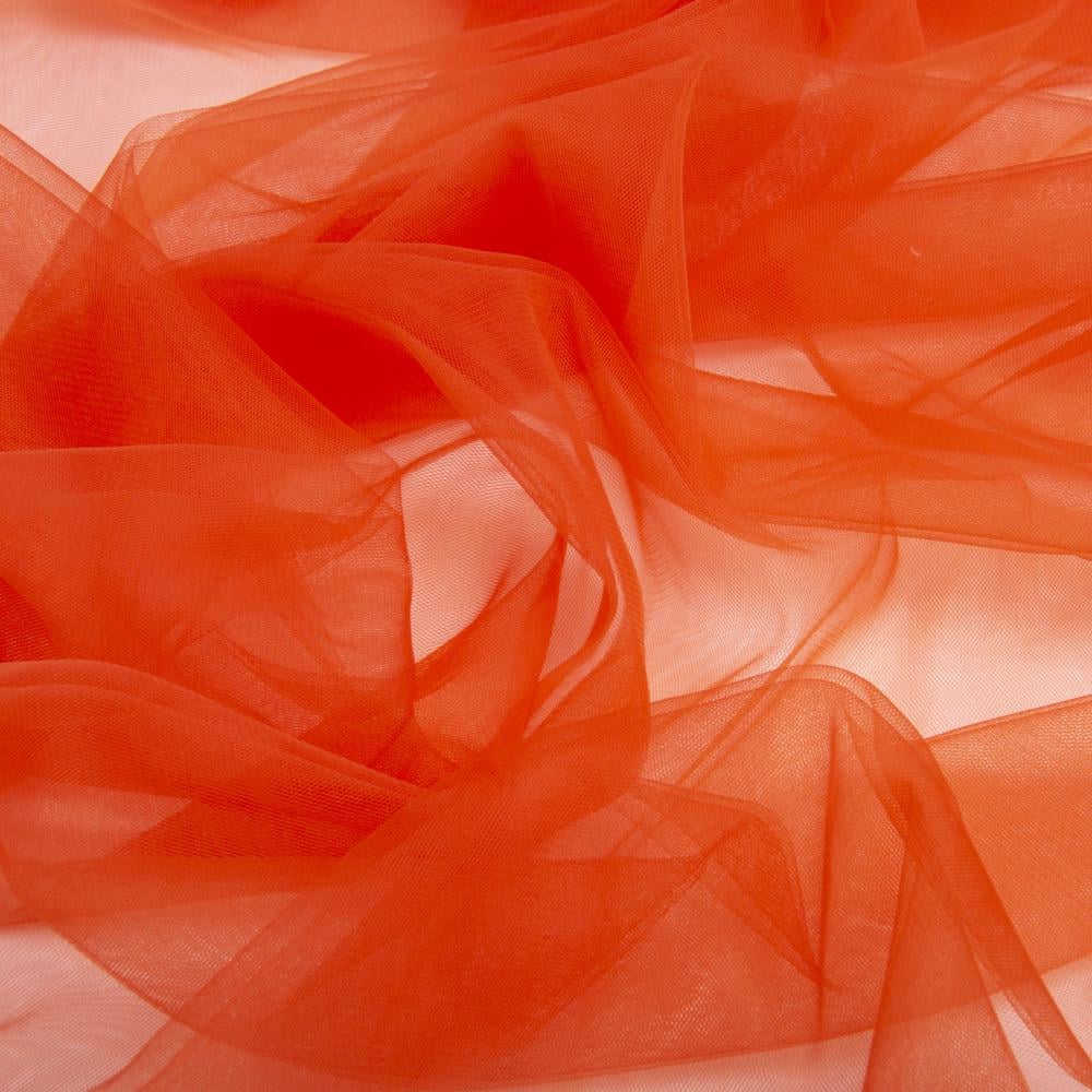 Тканина фатин V-H101 євро 3,0 м Теракот (23699) - фото 3 Тканина фатин V-H101 євро 3,0 м Теракот (23699) - фото 3