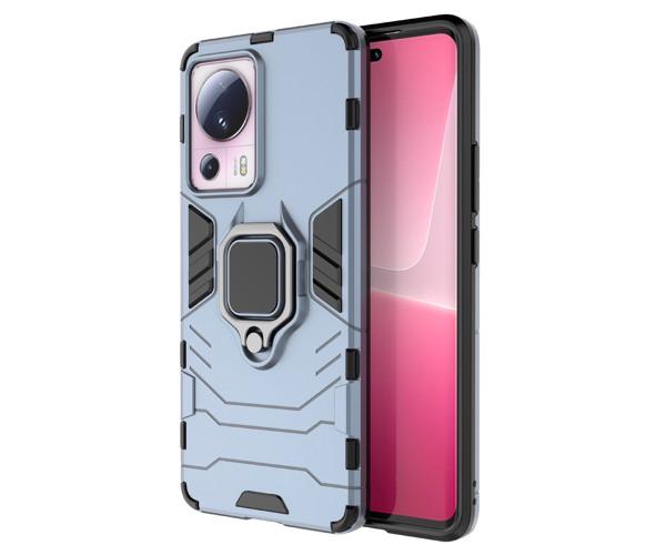 Чехол накладка Ricco Black Panther Armor для Xiaomi 13 Lite Синий