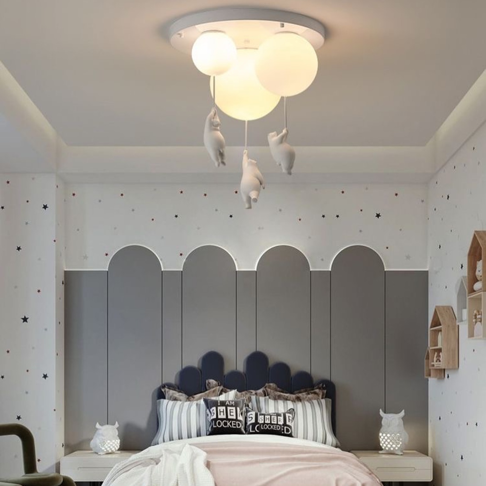 Люстра подвесная Light House LNF-17469/3P Bear Balloons цоколь Е27 15/20/25 см