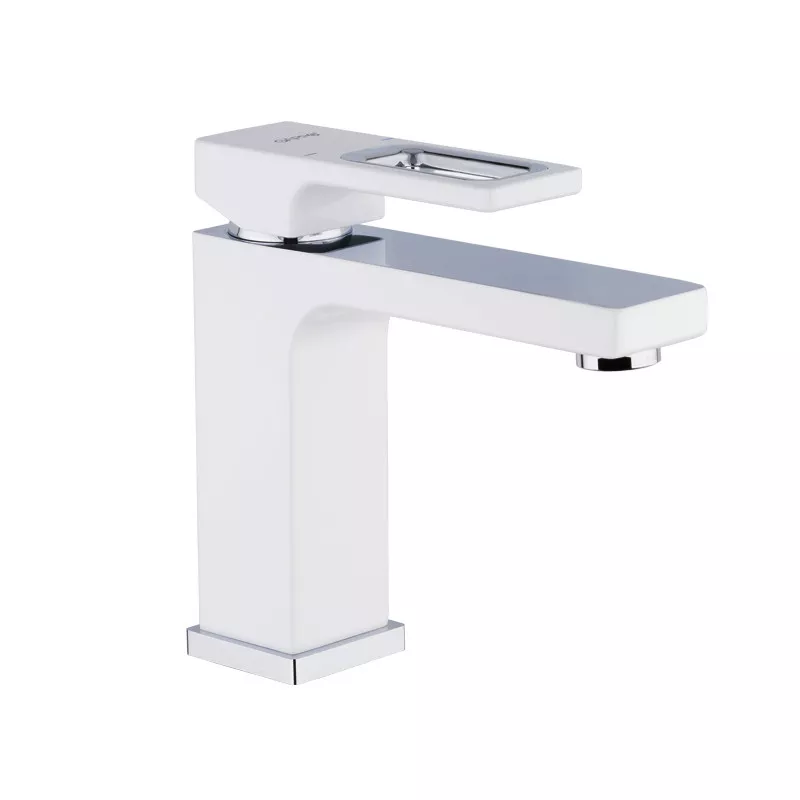 Смеситель для умывальника Gappo G1017-8 Белый/Хром (1033998)