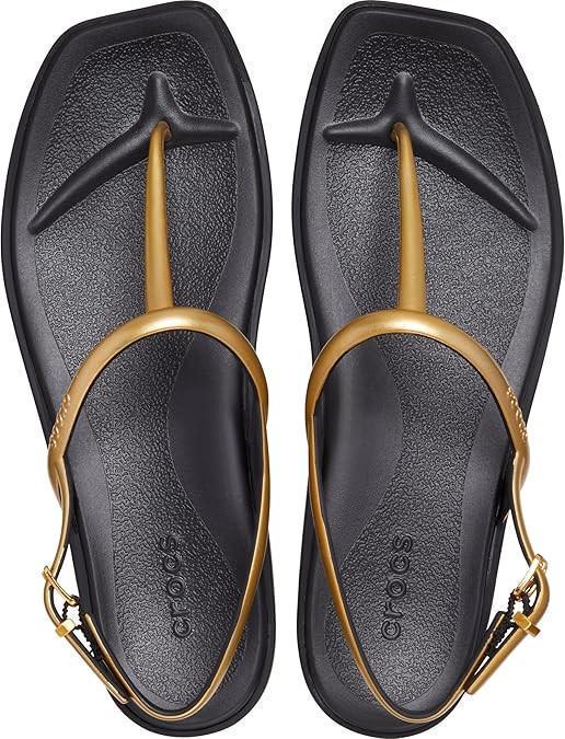 Сандали женские Crocs Miami Thong Flip р. 40/41 Black Metallic (15990) - фото 5