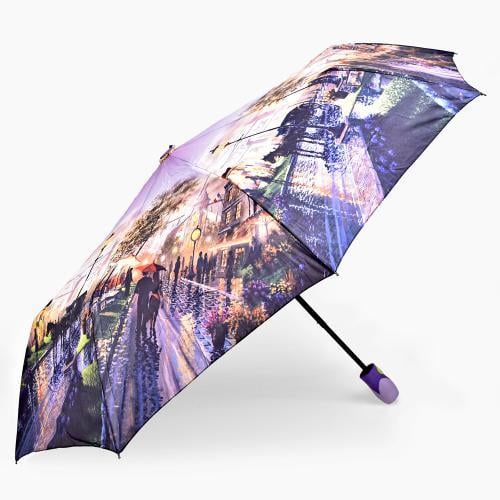 Зонтик HOME полуавтомат 55 см 8 см Синий (R30681)