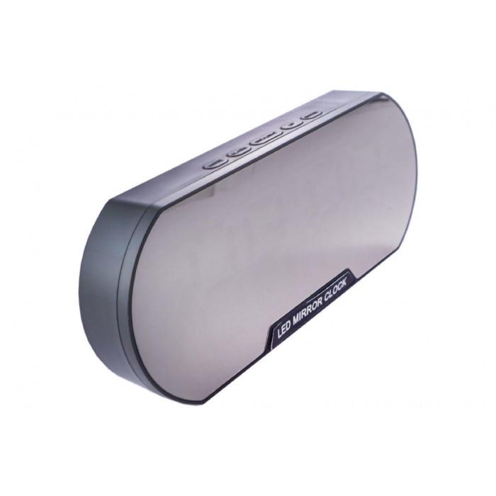 Годинник LED дзеркальний настільний з термометром Червоний (6099) - фото 4 Годинник LED дзеркальний настільний з термометром Червоний (6099) - фото 4