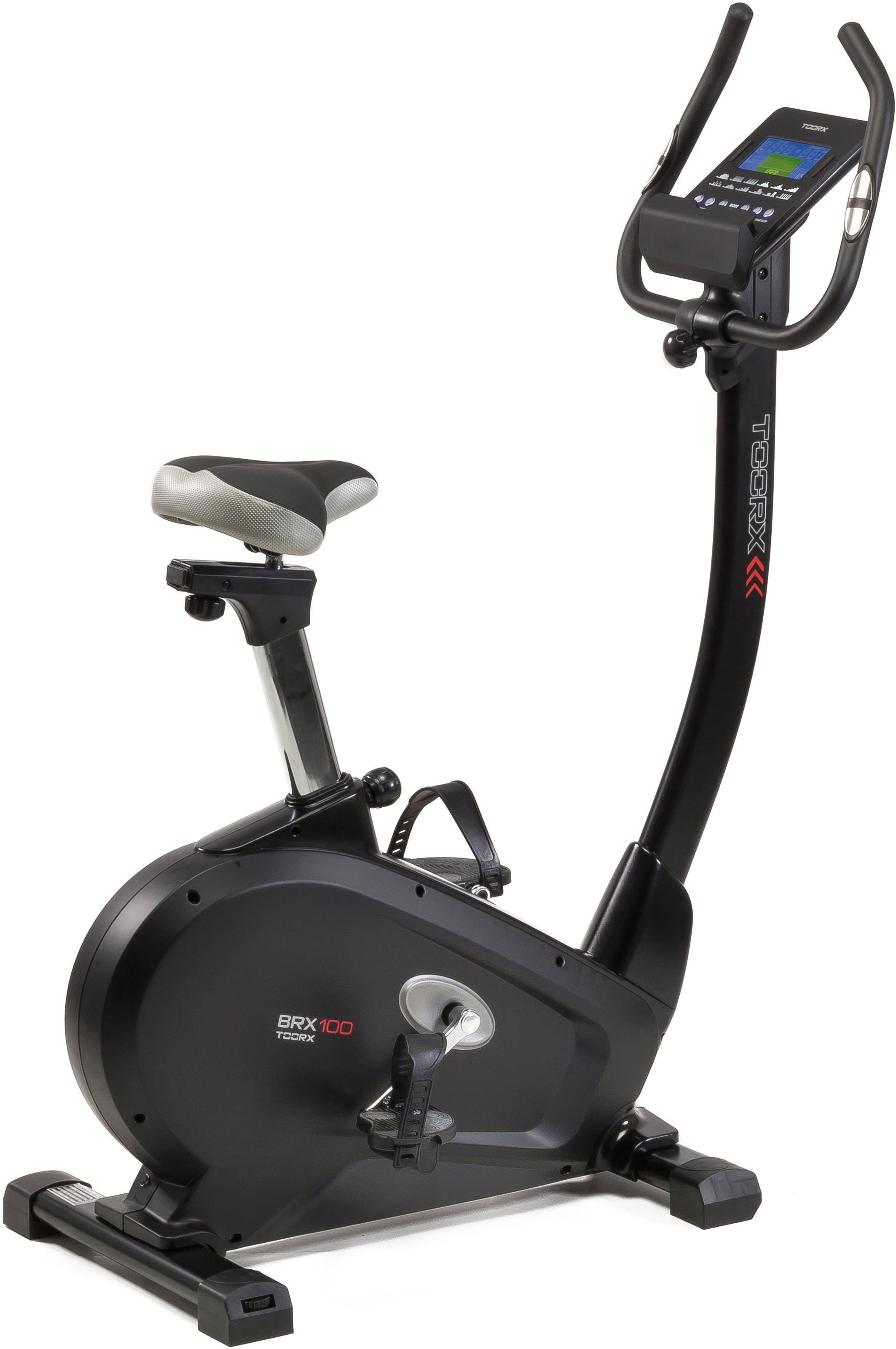 Велотренажер Toorx Upright Bike 21 программа и 16 уровней нагрузки до 150 кг (929475)