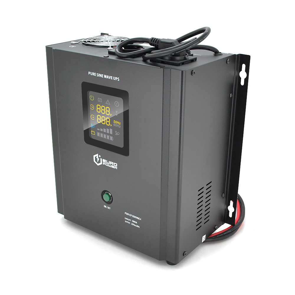 Джерело безперебійного живлення Europower PSW EP2000WM24 1400 Вт 20А настінного монтажу (YUT_V8795)