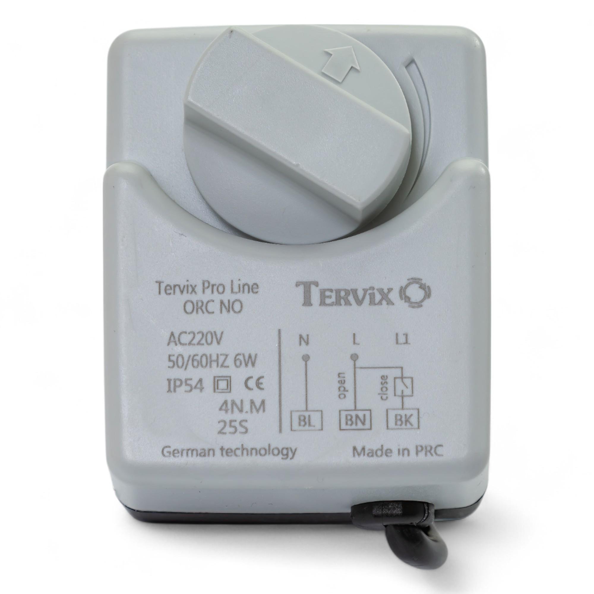 Клапан шаровый Tervix Pro Line ORC 2-ходовой нормально-открытый 1" с электроприводом (201132) - фото 5 Клапан шаровый Tervix Pro Line ORC 2-ходовой нормально-открытый 1" с электроприводом (201132) - фото 5