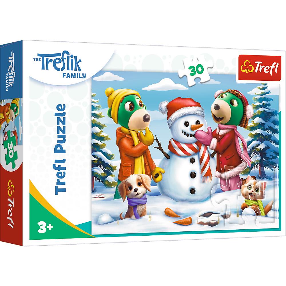 Пазлы Зимние игры Трефликов 30 элементов (2987245609)