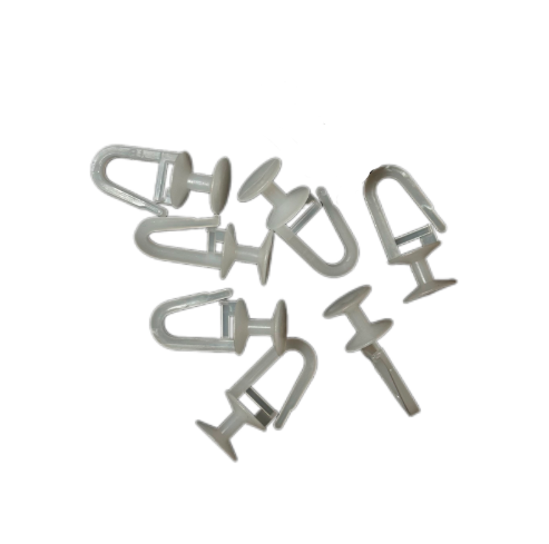 Крючки для ПВХ карниза/гардины 100 шт. Белый (1072)