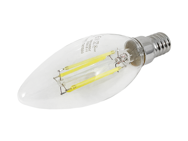 Лампа светодиодная Lemanso LM3090 C35 6 Вт E14 COB 660Lm 6500К 220 В (7238)