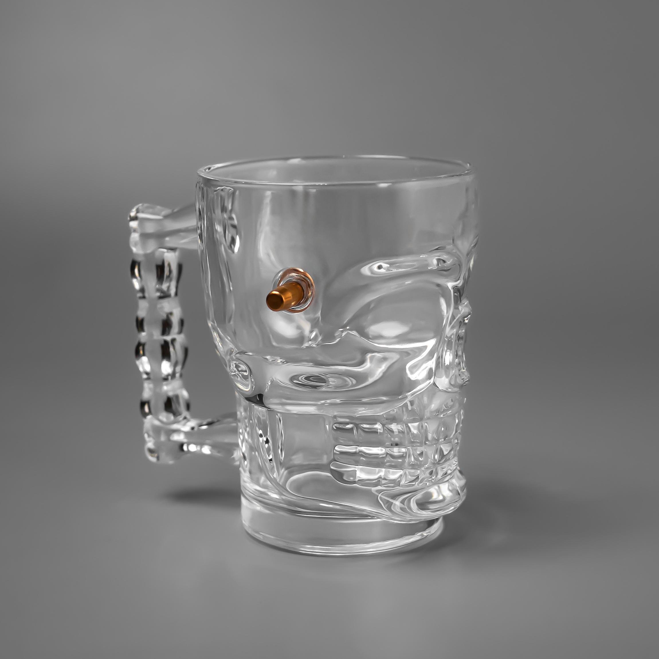 Кружка пивная Череп с шаром (26296614) - фото 5