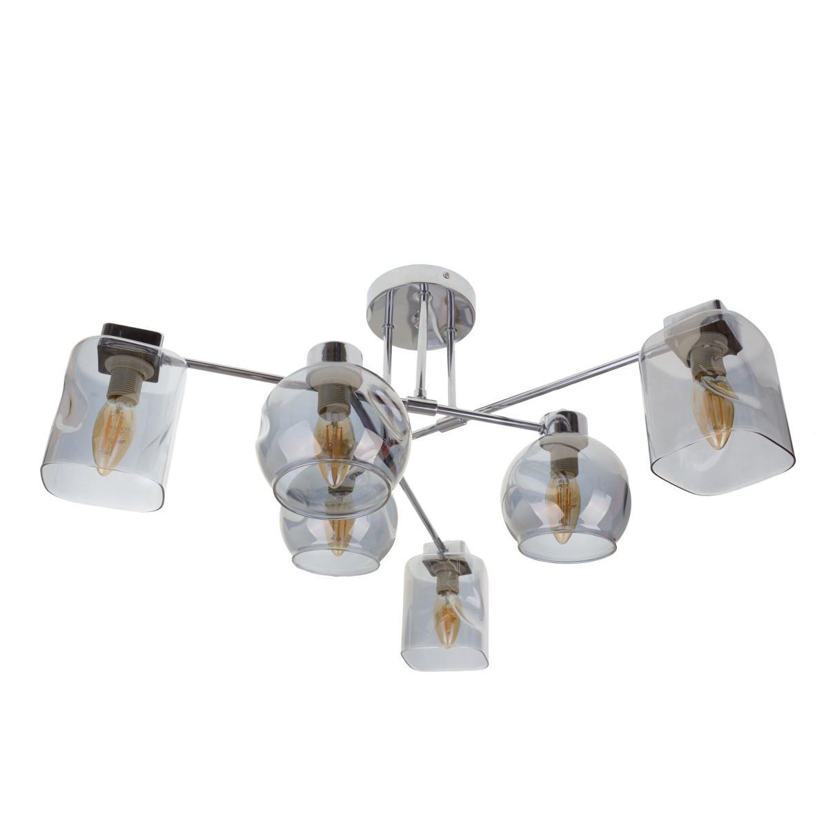 Люстра лофт Brille BL-995S/6 E14 CH Хром