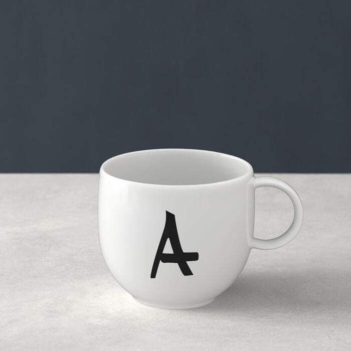 Чашка для кави Villeroy & Boch A Letters Mugs порцеляна 330 мл (2608425)