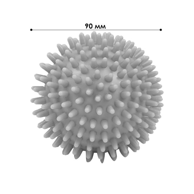Мяч для массажа Dobetters PVC с шипами для расслабления мышц Gray (25713728) - фото 4 Мяч для массажа Dobetters PVC с шипами для расслабления мышц Gray (25713728) - фото 4
