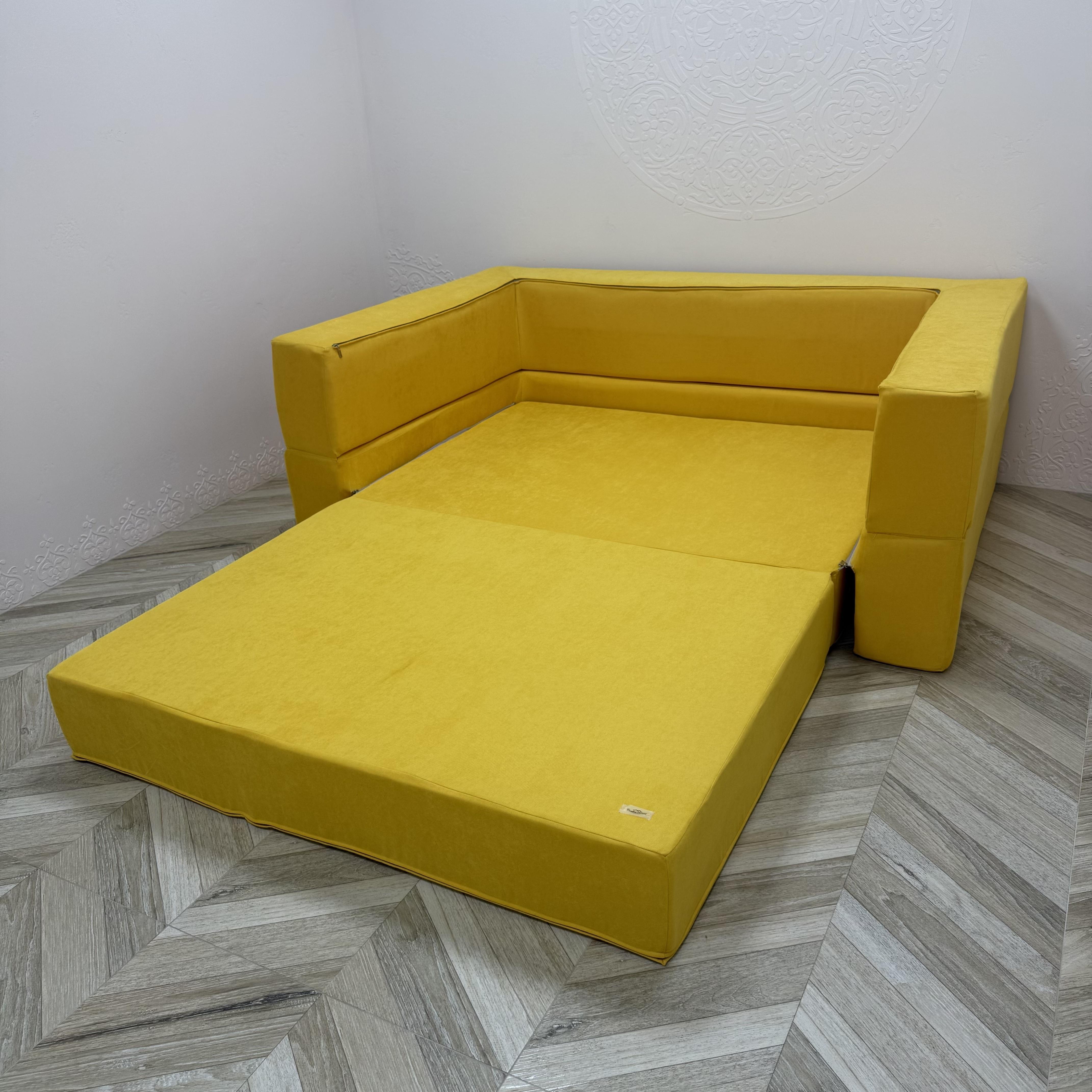 Безкаркасний ліжко-диван трансформер Comfort Home maxi софт 225х170 см
