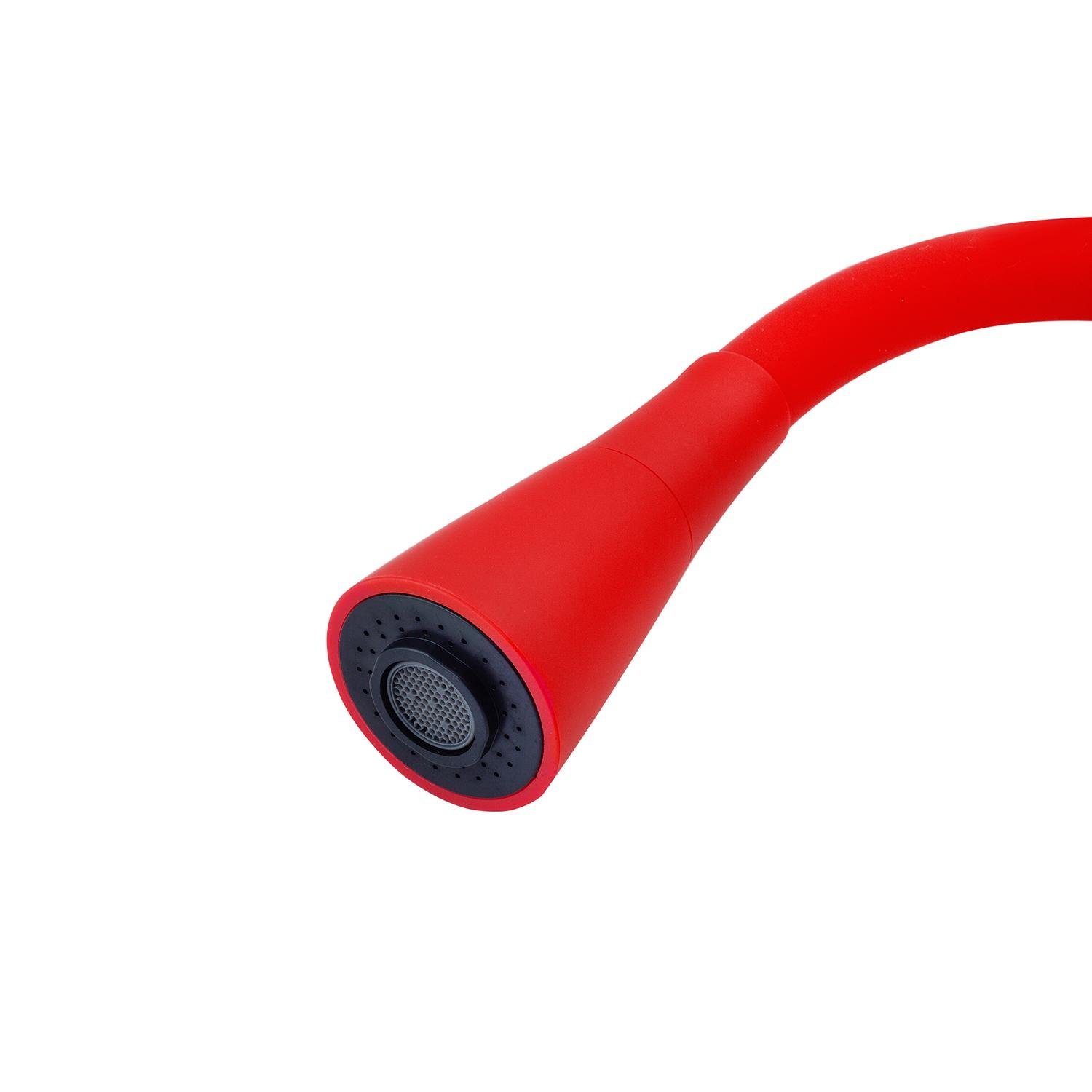 Смеситель для кухни Kroner KRP Kuche C031RED (24337) - фото 5 Смеситель для кухни Kroner KRP Kuche C031RED (24337) - фото 5