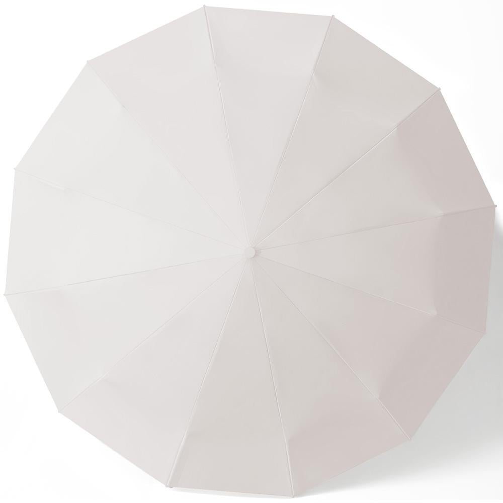 Зонтик автоматический двухслойный от дождя и солнца LOSSO Elite 105 см Белый (526301974 ) - фото 5